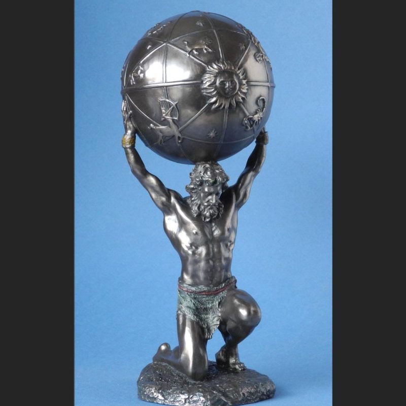 Atlas met hemelgewelf