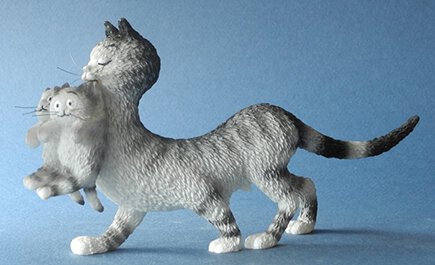 Mamma en haar kleintjes