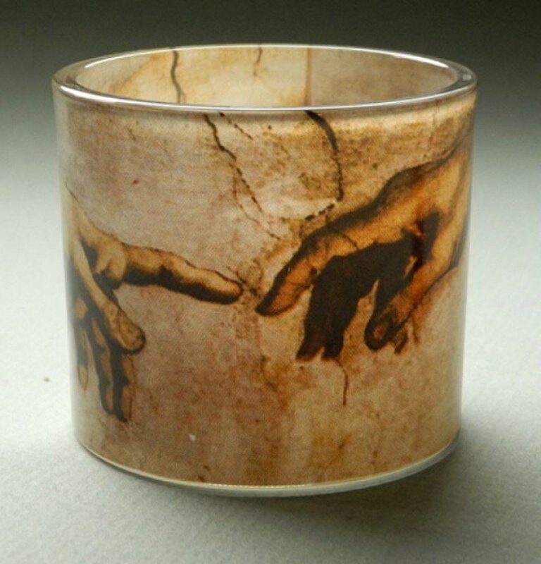 Theelichthouder Michelangelo