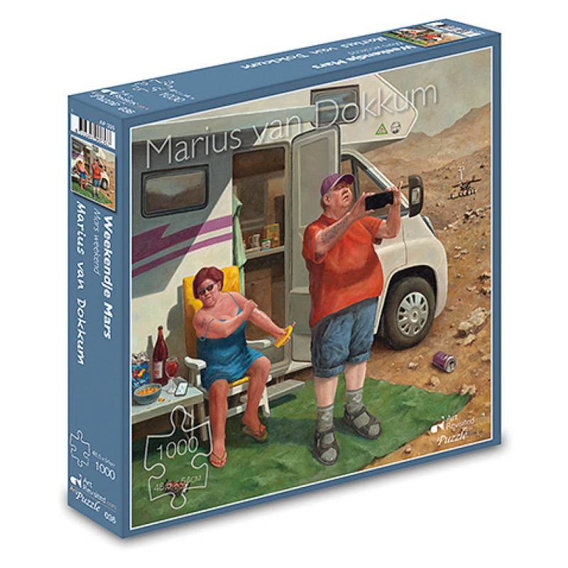 Puzzel Weekendje Mars – Marius van Dokkum (1000 stukjes)